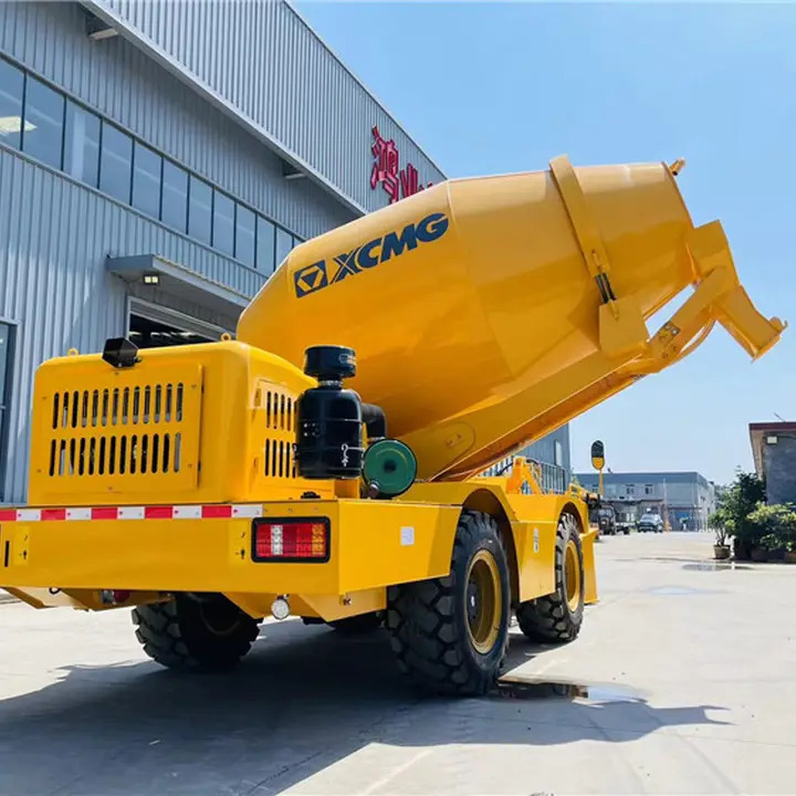 Camion malaxeur XCMG Official Brand New Self Loading Cement Concrete Mixer Truck: photos 9