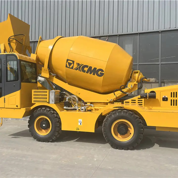 Camion malaxeur XCMG Official Brand New Self Loading Cement Concrete Mixer Truck: photos 7
