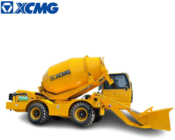 Camion malaxeur XCMG Official Portable Cement Concrete Mixer Self Loading Mobile Concrete Mixer Price List: photos 6