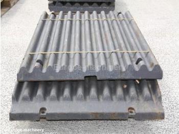  fixed jaw plate Extec C12 - Engins de chantier