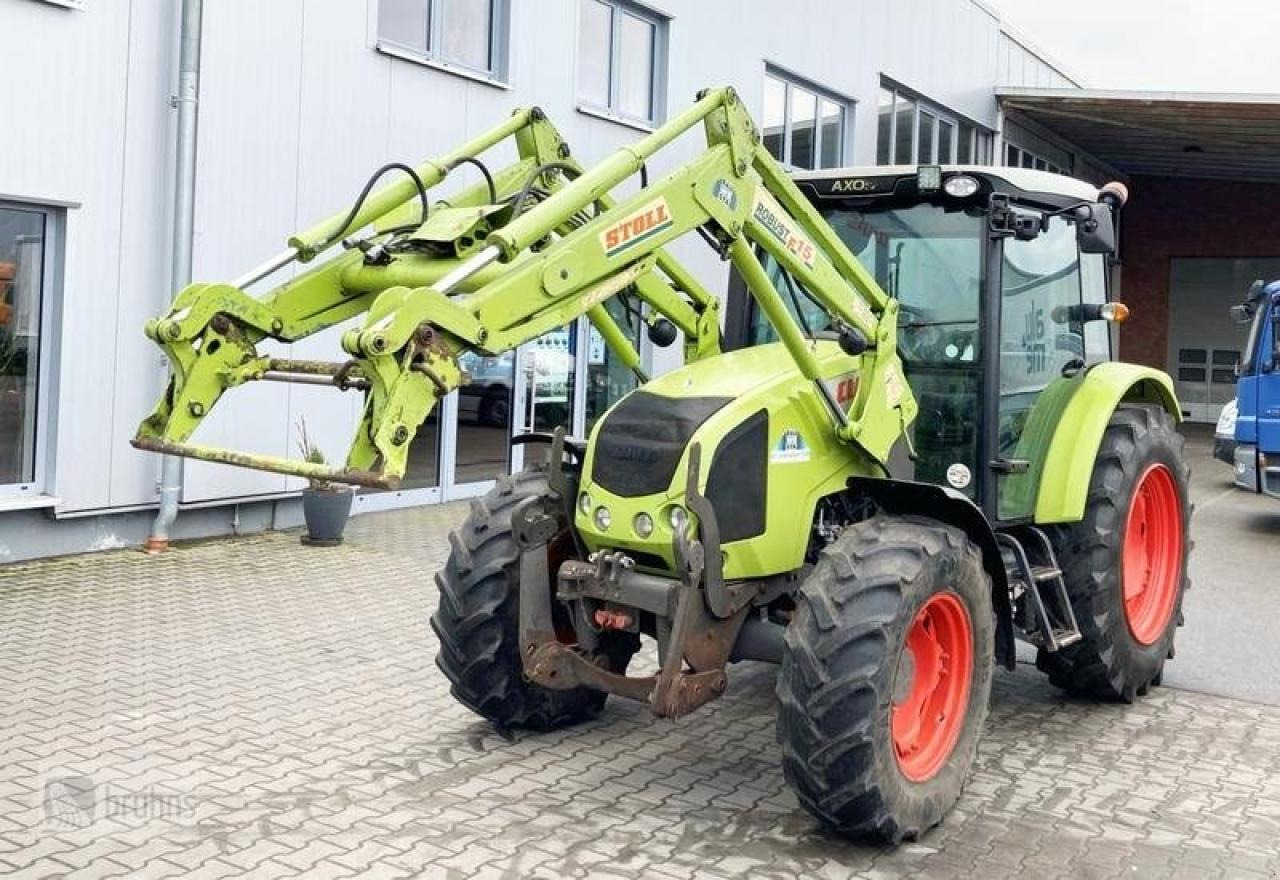 Tracteur agricole CLAAS axos 320 mit stoll frontlader: photos 3
