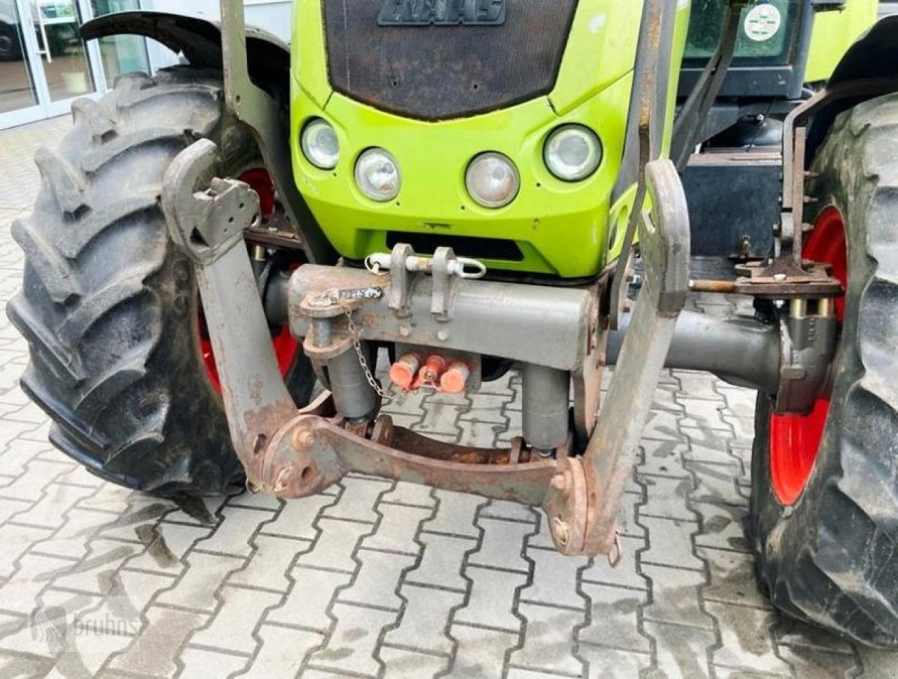 Tracteur agricole CLAAS axos 320 mit stoll frontlader: photos 7