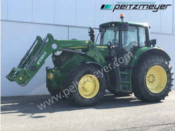  JOHN DEERE Traktor 6150 M mit Stoll Frontlader - Tracteur agricole