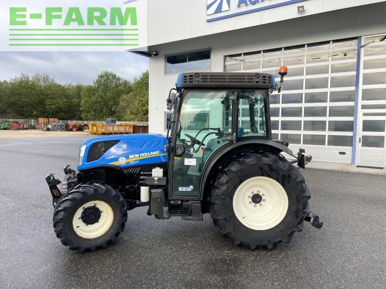 Tracteur agricole New Holland t 4.100f: photos 4