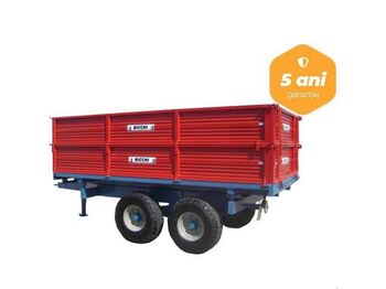  Bicchi B502L/TA-H- agricultural trailers with tandem axle, 10 tons, hydraulic braking!!! transport included!!!! - remorque agricole