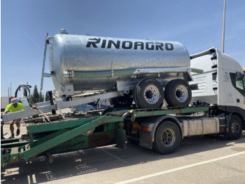 Rinoagro Cuba Porta Puines RINOAGRO  C12000l Cisterna agua o Purines con Aplicadores - Tonne à lisier