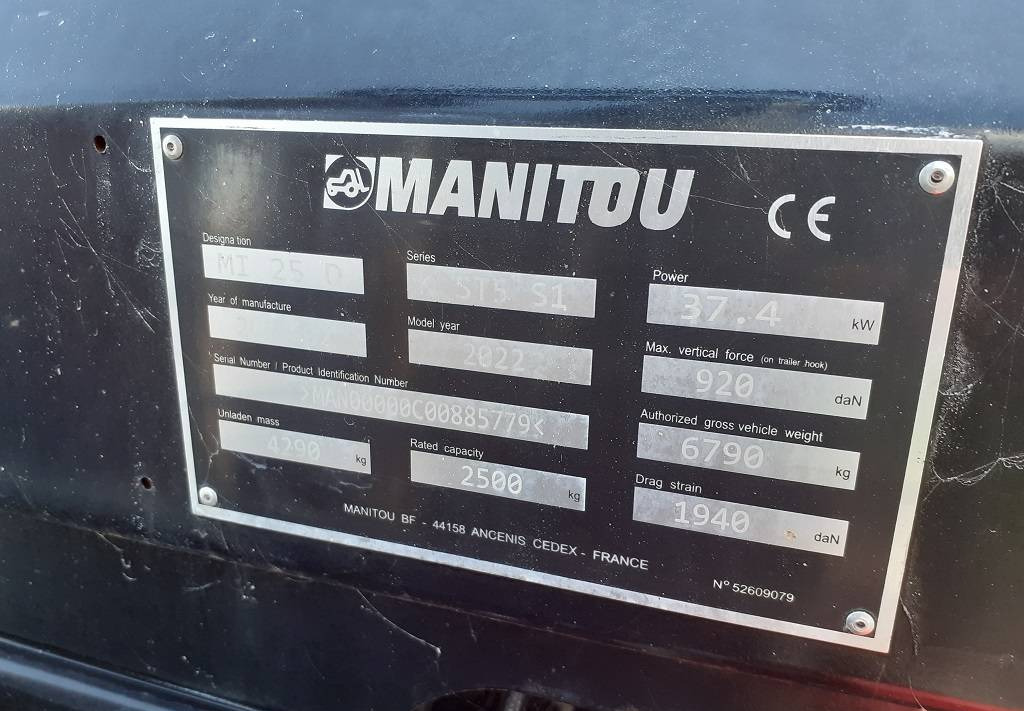 Chariot élévateur diesel Manitou MI 25 D: photos 6