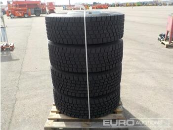 Pneu 315/70R22.5 Dunlop tyres with Rims (4 of): photos 1