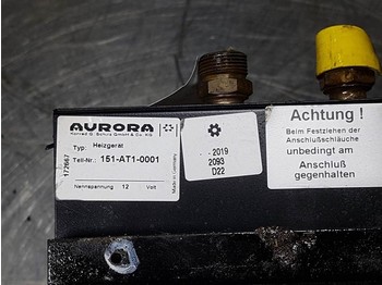 Frame/ Châssis pour Engins de chantier Atlas AR65-Avrora 151-AT1-0001-AR65-Airco condenser: photos 4