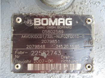 Pompe hydraulique pour Engins de chantier Bomag A4VG90DGD1/32L-NUF02F001D-S -: photos 4