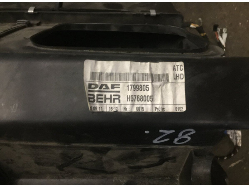 Chauffage/ Ventilation pour Camion DAF XF105 (01.05-): photos 4