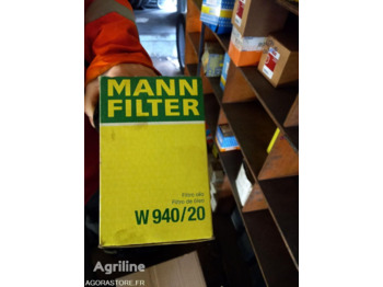  MANN-FILTER lot de 5 filtres W940-20 - Filtre à air