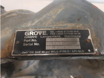 Fusée d'essieu pour Grue Grove Kessler Grove steering knuckle 16 holes: photos 4