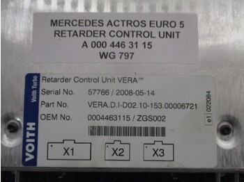 Système électrique pour Camion Mercedes-Benz ACTROS A 000 446 31 15 RETARDER CONTROL UNIT: photos 2