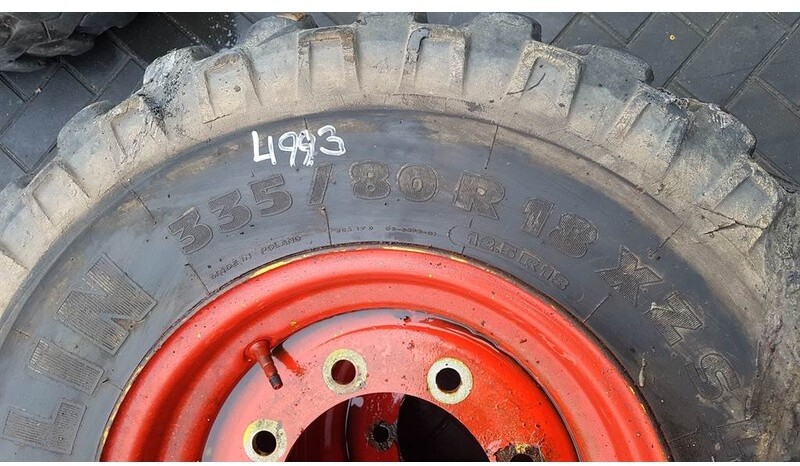 Pneus et jantes pour Engins de chantier Michelin 335/80R18 (12.5R18) - Tyre/Reifen/Band: photos 4