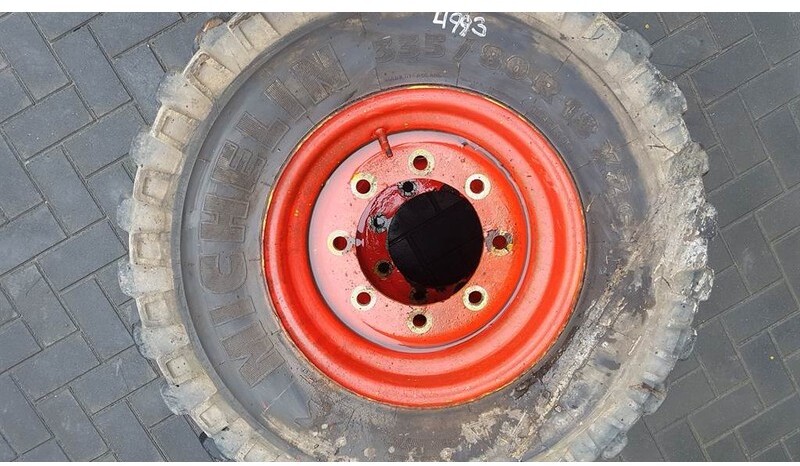 Pneus et jantes pour Engins de chantier Michelin 335/80R18 (12.5R18) - Tyre/Reifen/Band: photos 2