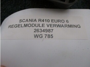 Système électrique pour Camion Scania R410 2634987 REGELMODULE VERWARMING EURO 6 MODEL 2020: photos 2