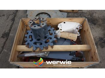  Seitenfräsrad für W35DC WIRTGEN FB80 FT180  for asphalt milling machine - Pièces de rechange
