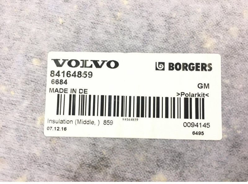 Pare-chocs Volvo VOLVO, BORGERS FM (01.13-): photos 5