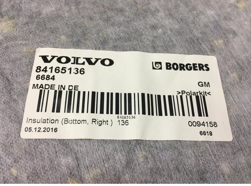 Pare-chocs Volvo VOLVO, BORGERS FM (01.13-): photos 8