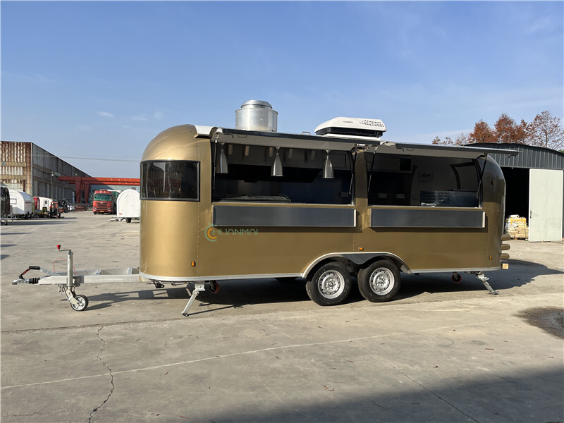 Remorque magasin neuf Huanmai Airstream Fast Food Truck,Coffee Food Trailers: photos 5