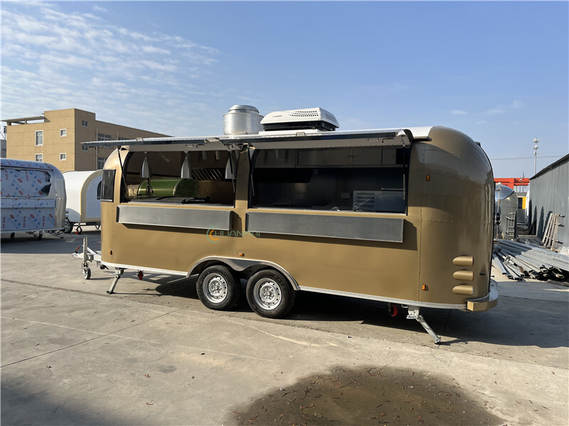 Remorque magasin neuf Huanmai Airstream Fast Food Truck,Coffee Food Trailers: photos 7