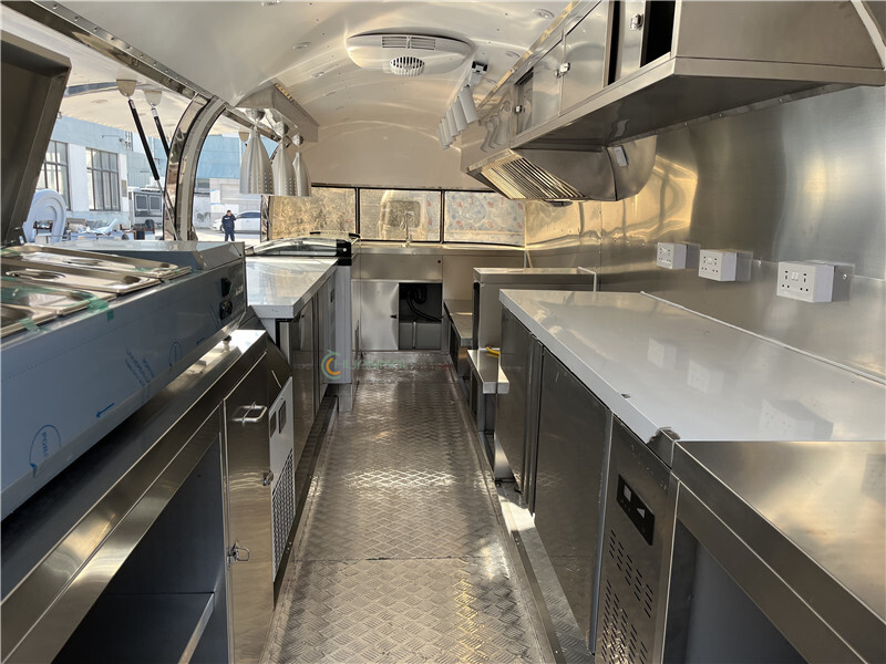 Remorque magasin neuf Huanmai Airstream Fast Food Truck,Coffee Food Trailers: photos 8