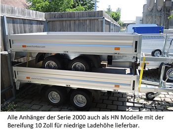 Remorque voiture neuf Humbaur - HN305225 GR Tandemanhänger 3,0to Hochlader: photos 1