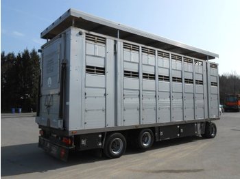 MENKE - 3-Stock Hubdach  - Remorque bétaillère