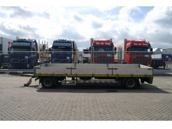 DRACO 2 AXLE OPEN BOX TRAILER WITH TWISTLOCKS - Remorque plateau