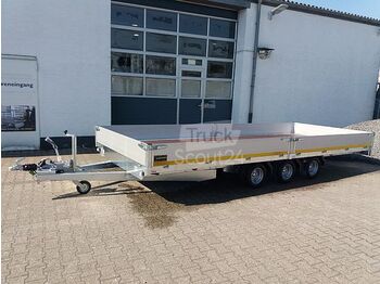  Eduard - Multitrailer Tridem 3500kg 556x220cm Alurampen - Remorque porte engin