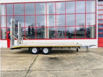 Möslein  13 t Tandemtieflader, Neuwertig  - remorque porte-engin surbaissée
