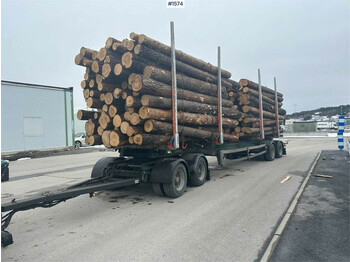 Remorque grumier bjornavagnen Timber trailer: photos 1