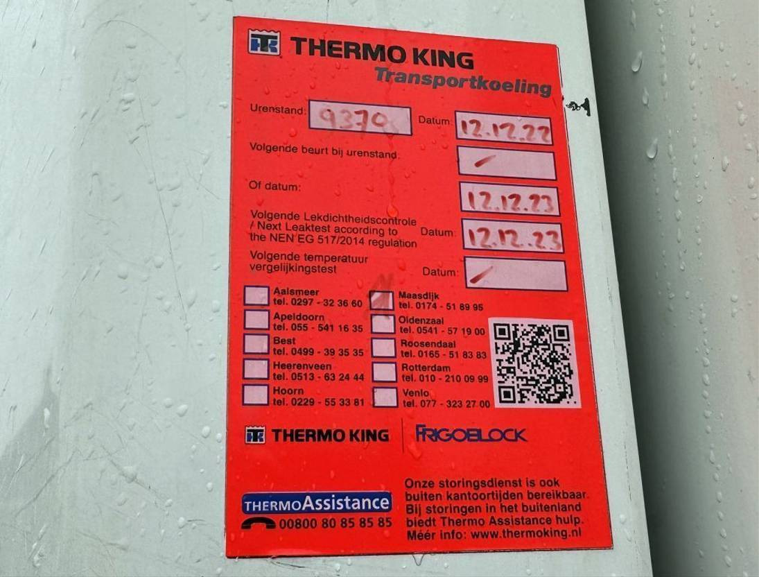 Semi-remorque frigorifique DRACO 3-AS THERMO KING SLXe 400 AIR CARGO ROLLER BEDS MEGA BPW AXLES SUPER CONDI: photos 20