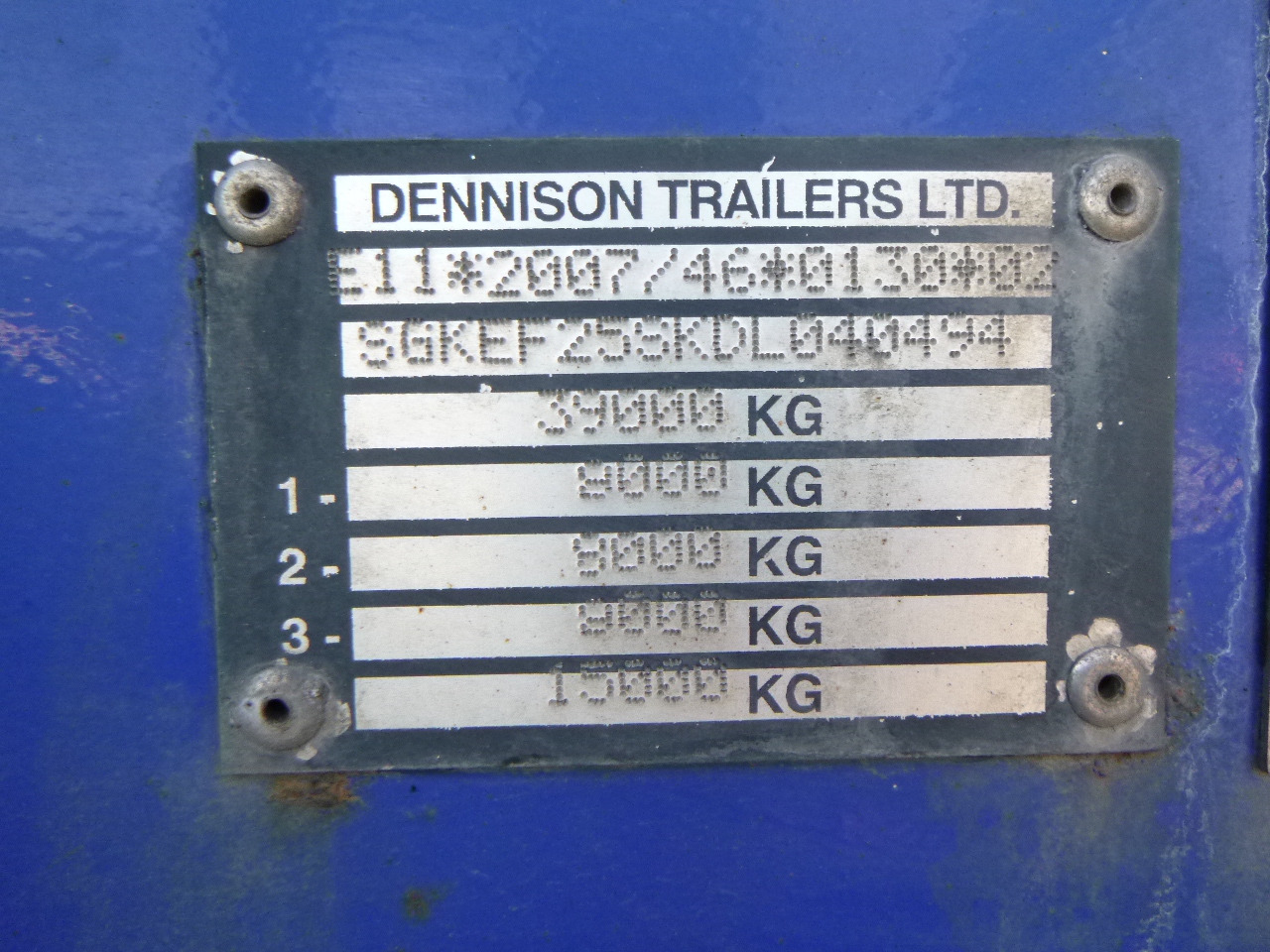 Semi-remorque porte-conteneur/ Caisse mobile Dennison Stack - 3 x container trailer 20-30-40-45 ft: photos 24