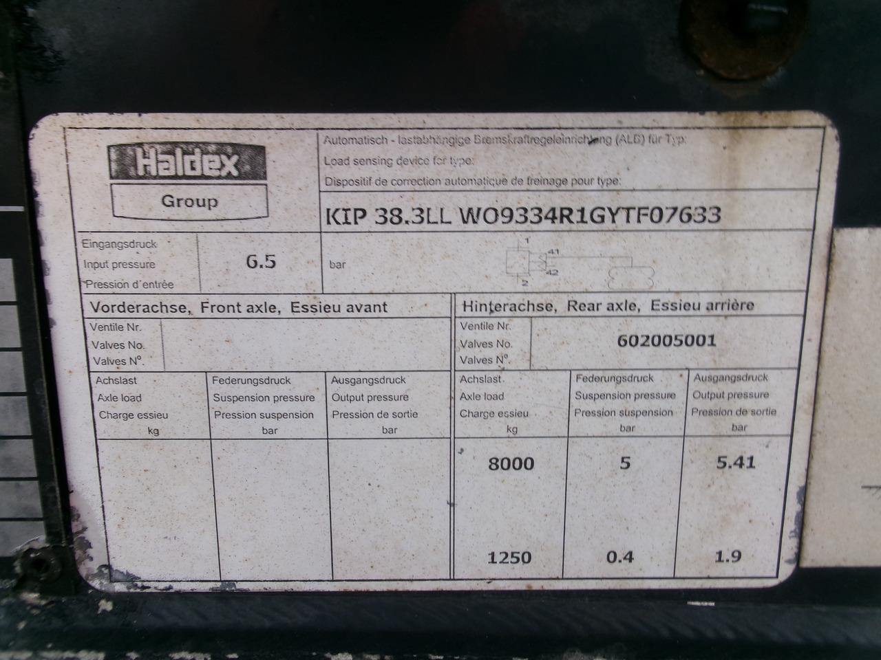 Semi-remorque citerne pour transport de farine Feldbinder Powder tank alu 38 m3 (tipping): photos 21