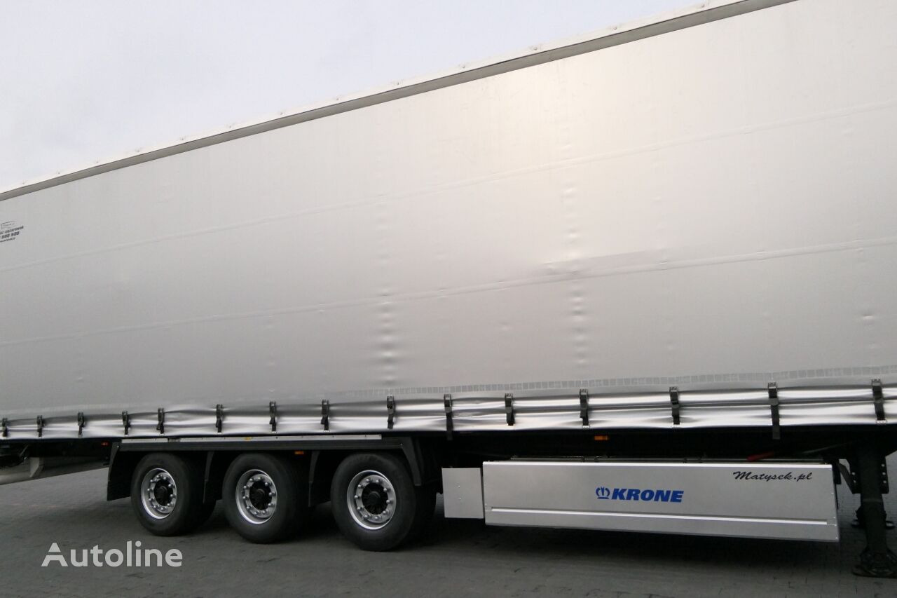 Semi-remorque rideaux coulissants Krone CURTAINSIDER / MEGA / LIFTED ROOF & AXLE / PALLET BOX /: photos 18