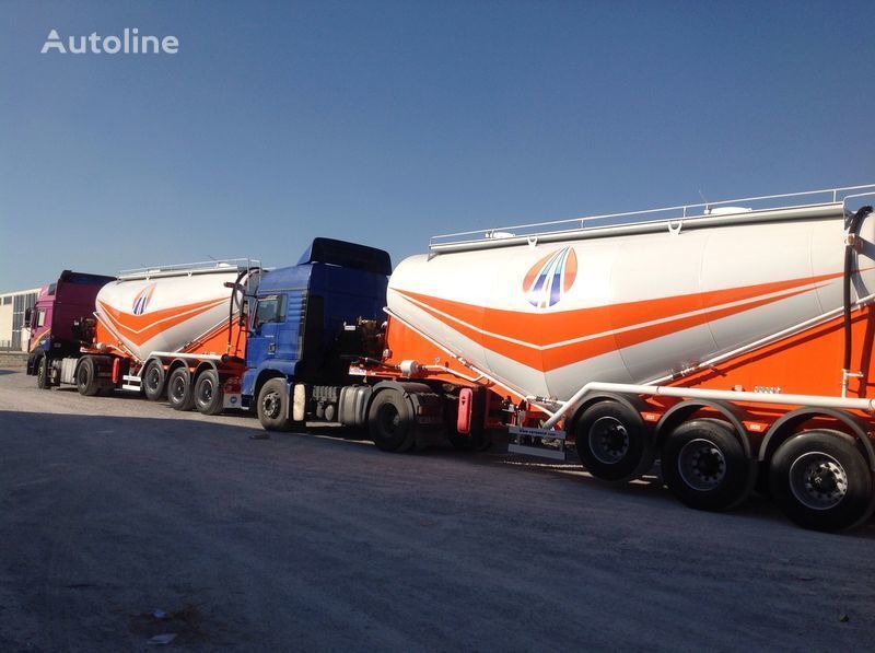 Semi-remorque citerne pour transport de ciment neuf LIDER 2024 MODEL NEW CEMENT TANKER: photos 2