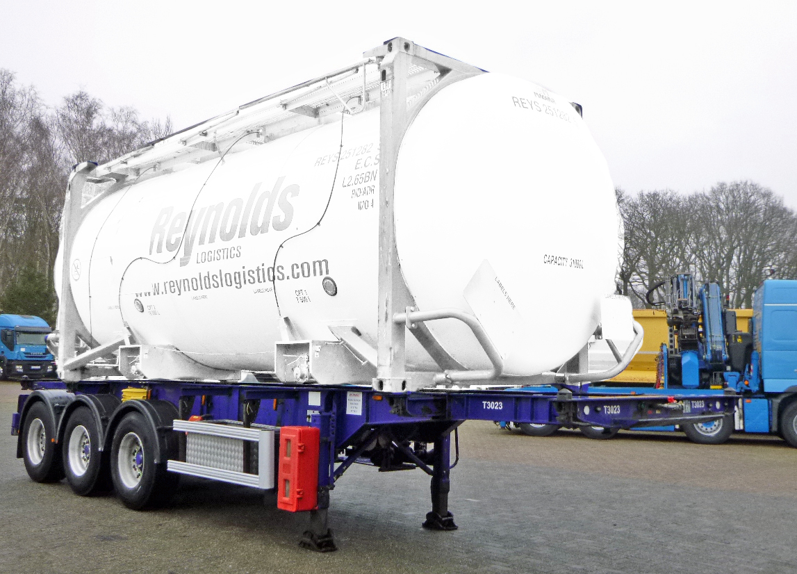 Semi-remorque porte-conteneur/ Caisse mobile M & G 3-axle container trailer 20-30 ft: photos 2
