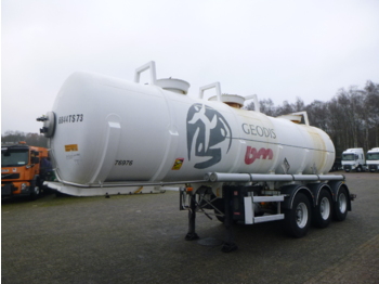 Semi-remorque citerne pour transport de produits chimiques Maisonneuve Chemical ACID tank inox 22.3 m3 / 1 comp: photos 1