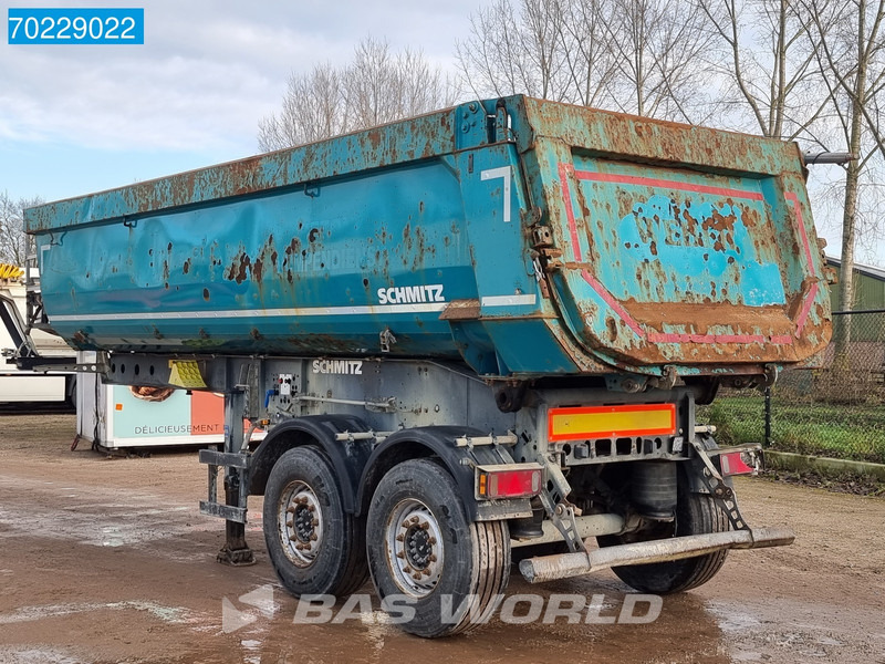 Semi-remorque benne Schmitz Cargobull SKI 18 2 axles 25m3: photos 3