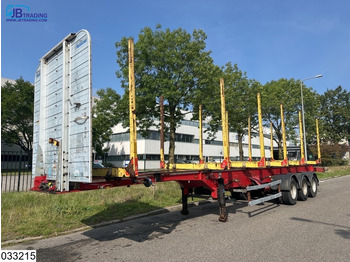 Närko Wood transport, Steel suspension - Semi-remorque grumier