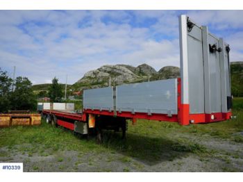  Tyllis Jumbo trailer with driving ramps - Semi-remorque plateau