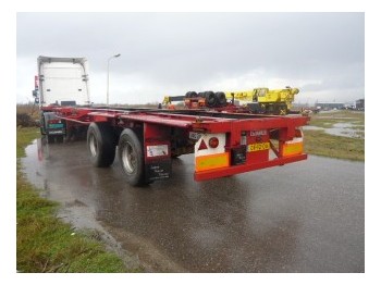 Pacton Containerchassis 2 axle 40ft - Semi-remorque porte-conteneur/ Caisse mobile