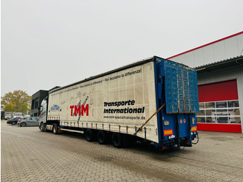 Dinkel Gabelstaplertransporter mit Rampe HU Neu  - Semi-remorque rideaux coulissants