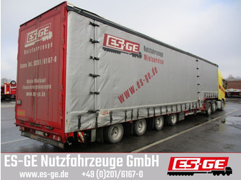 Dinkel 4-Achs-Jumbotieflader - Flügeltüren  - Semi-remorque surbaissé