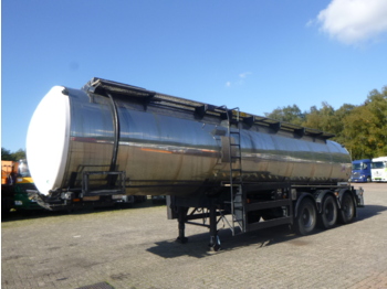 Semi-remorque citerne pour transport de bitume TCL Bitumen tank inox 28 m3 / 1 comp: photos 1