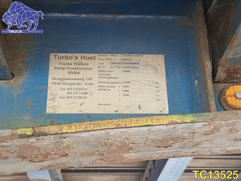Crédit-bail de TURBOS HOET Flatbed TURBOS HOET Flatbed: photos 4