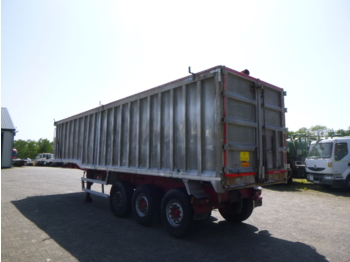 Semi-remorque benne Wilcox Tipper trailer alu 55 m3 + tarpaulin: photos 3