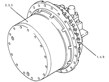 Moteur de translation NEW HOLLAND